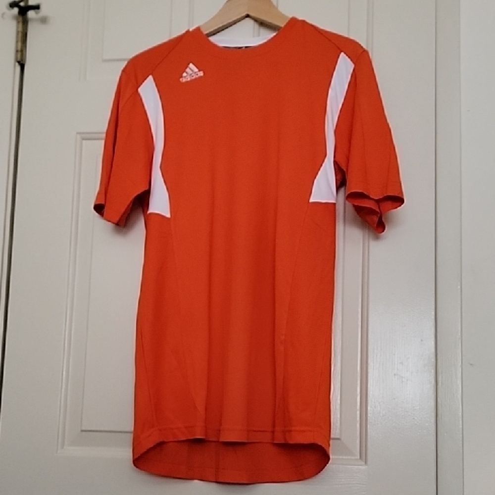 Adidas Men's Orange Performance Shirt